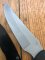 Buck Knife: Buck 1995 Mentor Fixed Blade Knife with Black Rubberised Handle & Black Sheath