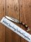 German 1950's Mini Knife with Coat of Arms Scene & Carved Resin Handle