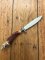 German 1950's Mini Knife with EICHENLAUB Branded Blade & Carved Resin Handle