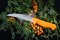 Puma Knife: PUMA Mesentery knife 14.5 cm Blade German Made with Orange Handle