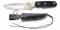 Puma Knife: Puma 2+2 Niederwild Fixed Blade knife with Micarta wood Handle