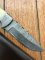 SOS Damascus *PUMA SkinMaster* Knife with Bone Handle & Leather Sheath