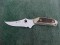 Puma Knife: Puma Buddy 'Laser Cutout' with Stag Handle - 2004