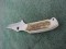 Puma Knife: Puma Buddy 'Laser Cutout' with Stag Handle - 2004