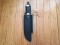 Down Under Knives: Down Under Special 1095 Steel Outback Eclipse Big Bowie Knife with Black Sheath