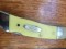 Camillus Knife: Camillus Small Yellow-Jaket Folding Lock Back Knife