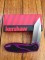 Kershaw Knife: Kershaw Blur Purple Tanto Folding Knife