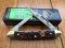 Puma Knife: Puma Bantam Folding Knife with Brown Jigged Bone Handle