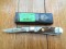 Puma Knife: Puma Mini Trapper Lockback Knife with Stag Antler Handle