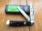 Puma Knife: Puma Mini Trapper Lockback Knife with Black Buffalo Horn Handle